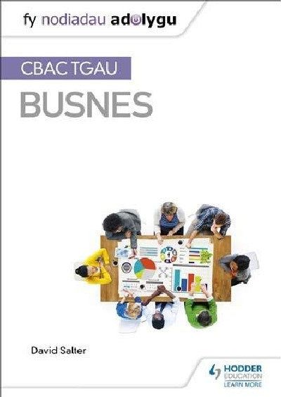 Clawr llyfr / Book cover: Fy Nodiadau Adolygu CBAC TGAU: Busnes
