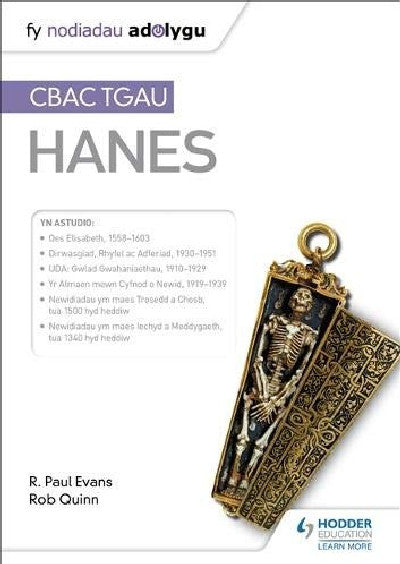 Clawr llyfr / Book cover: Fy Nodiadau Adolygu CBAC TGAU: Hanes