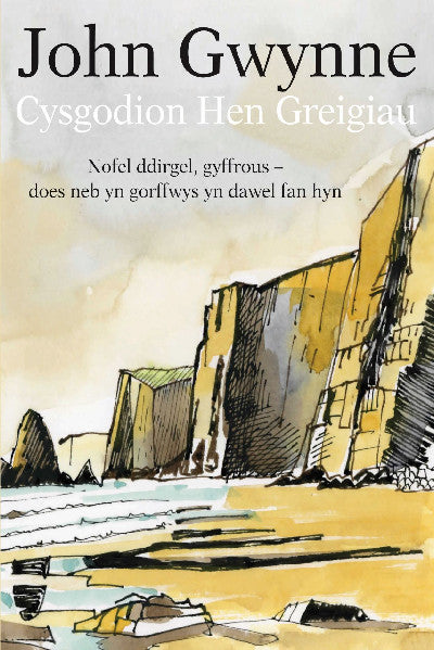 Clawr llyfr / Book cover: Cysgodion Hen Greigiau