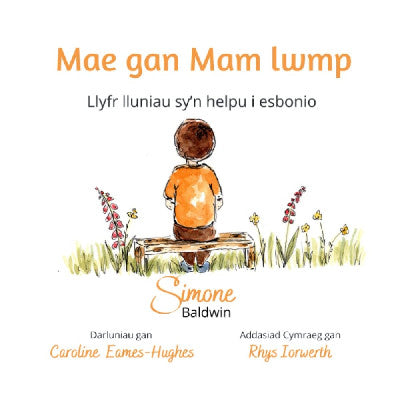 Clawr llyfr / Book cover: Mae gan Mam Lwmp - Llyfr lluniau sy'n helpu i esbonio