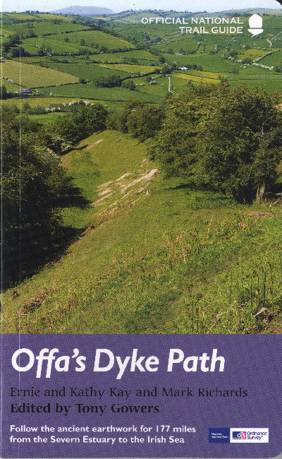 Clawr llyfr / Book cover: Offa's Dyke Path North: Official National Guide