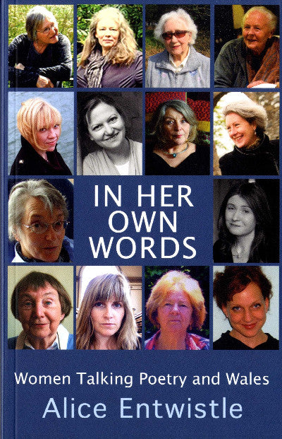 Clawr llyfr / Book cover: In her Own Words - Women Talking Poetry and Wales