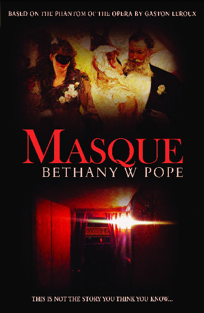 Clawr llyfr / Book cover: Masque