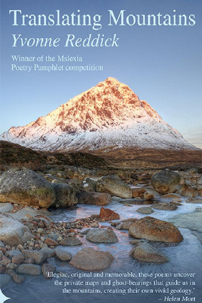 Clawr llyfr / Book cover: Translating Mountains