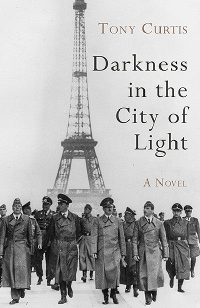 Clawr llyfr / Book cover: Darkness in the City of Light