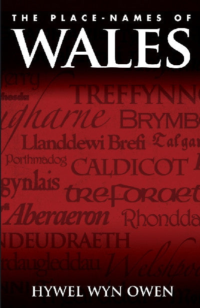 Clawr llyfr / Book cover: Place-Names of Wales, The