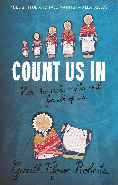Clawr llyfr / Book cover: Count Us in - How to Make Maths Real for All of Us