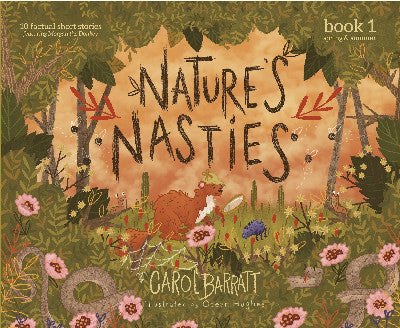 Clawr llyfr / Book cover: Nature's Nasties