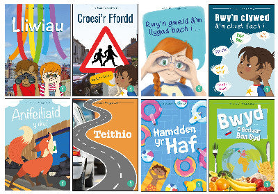 Clawr llyfr / Book cover: Archwilio'r Amgylchedd yn y Dref: Cyfres 1