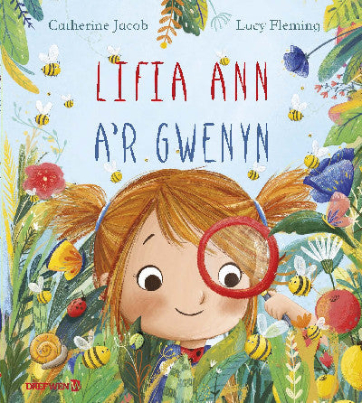 Clawr llyfr / Book cover: Lifia Ann a'r Gwenyn