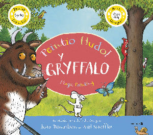 Clawr y llyfr: Peintio Hudol Y Gryffalo / Magic Painting Y Gryffalo / Book cover: Peintio Hudol Y Gryffalo / Magic Painting Y Gryffalo