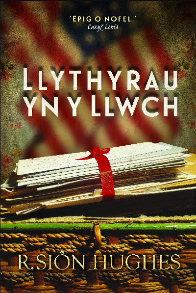 Clawr llyfr / Book cover: Llythyrau yn y Llwch