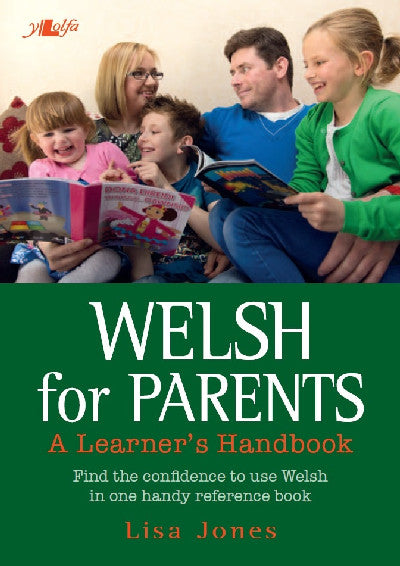 Clawr llyfr / Book cover: Welsh for Parents - A Learner's Handbook