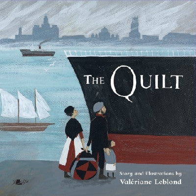 Clawr llyfr / Book cover: The Quilt