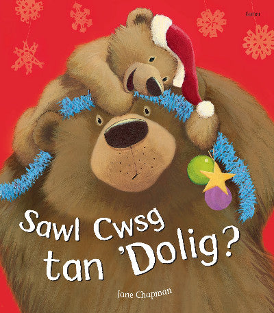 Clawr llyfr / Book cover: Sawl Cwsg tan 'Dolig?