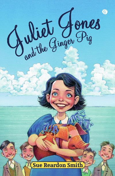Clawr llyfr / Book cover: Juliet Jones and the Ginger Pig