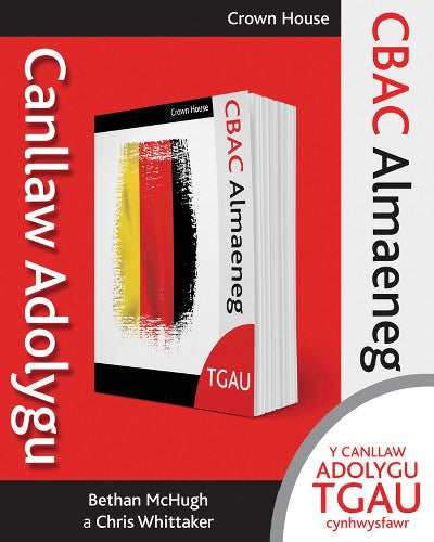 Clawr llyfr / Book cover: CBAC TGAU Almaeneg: Canllaw Adolygu