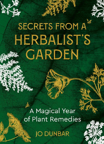 Clawr llyfr / Book cover: Secrets from a Herbalists Garden