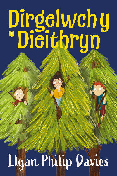 Clawr llyfr / Book cover: Dirgelwch y Dieithryn
