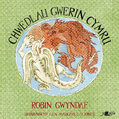 Clawr llyfr / Book cover: Chwedlau Gwerin Cymru