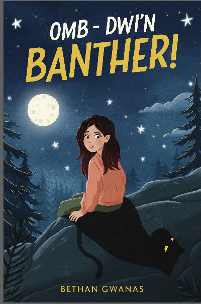 Clawr llyfr / Book cover: OMB - Dwi'n Banther!