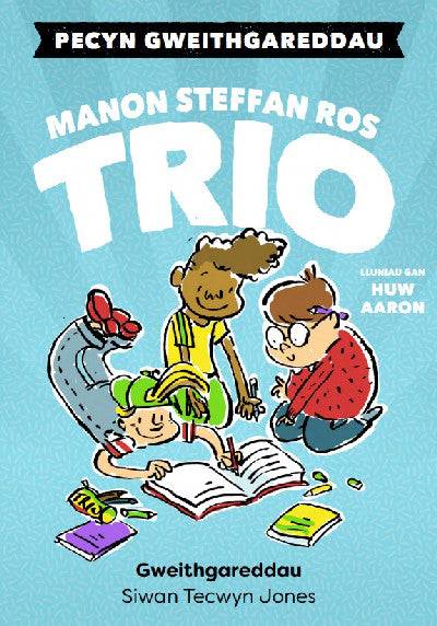 Clawr llyfr / Book cover: Pecyn Gweithgareddau Trio