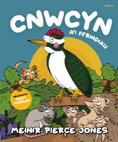 Clawr llyfr / Book cover: Cnwcyn a'i Ffrindiau