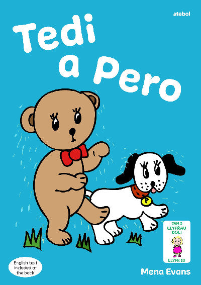 Clawr llyfr / Book cover: Llyfrau Hwyl Magi Ann: Tedi a Pero