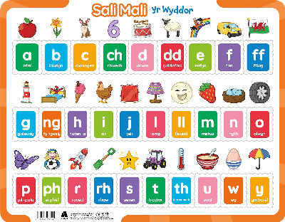 Gêm / Game: Jig-So Sali Mali: Yr Wyddor