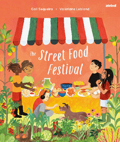 Clawr llyfr / Book cover: The Street Food Festival