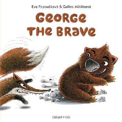 Clawr llyfr / Book cover: George the Brave