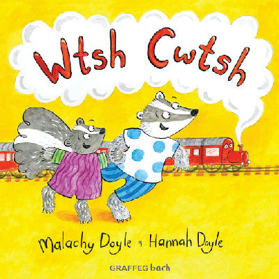 Clawr llyfr / Book cover: Wtsh Cwtsh