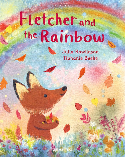 Clawr llyfr / Book cover: Fletcher and the Rainbow