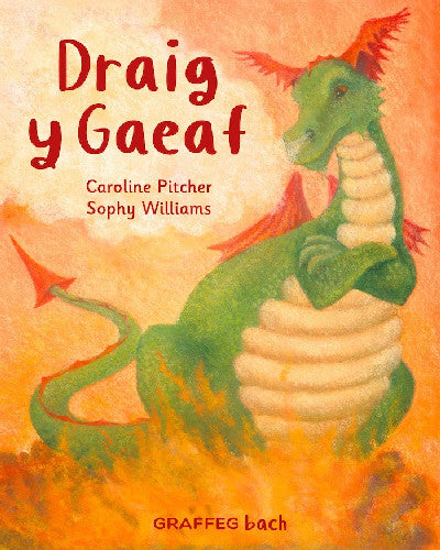 Clawr llyfr / Book cover: Draig y Gaeaf