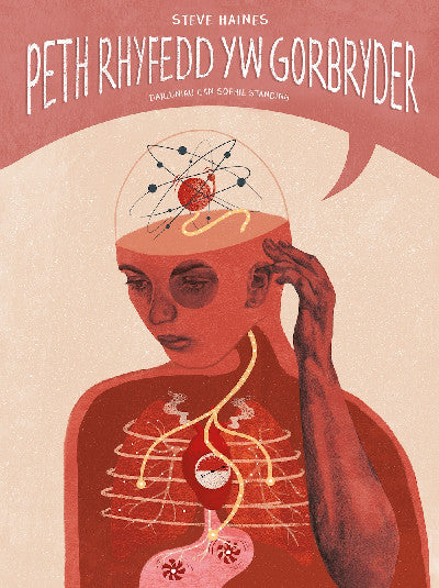 Clawr llyfr / Book cover: Darllen yn Well: Peth Rhyfedd yw Gorbryder