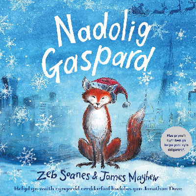 Clawr llyfr / Book cover: Nadolig Gaspard