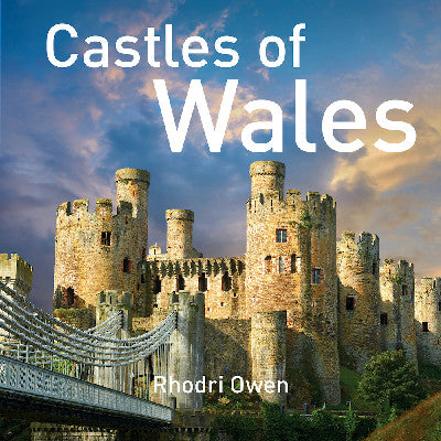 Clawr llyfr / Book cover: Castles of Wales