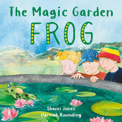 Clawr llyfr / Book cover: The Magic Garden: Frog