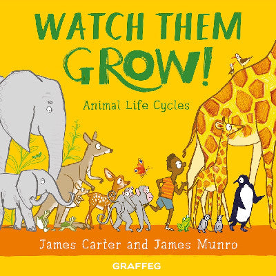 Clawr llyfr / Book cover: Watch Them Grow!