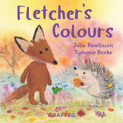 Clawr llyfr / Book cover: Fletcher's Colours