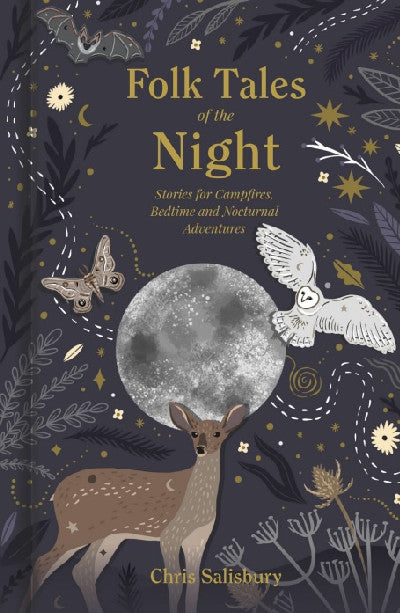 Clawr llyfr / Book cover: Folk Tales of the Night