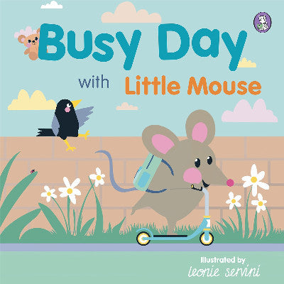 Clawr llyfr / Book cover: Busy Day with Little Mouse