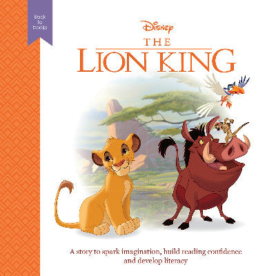 Clawr llyfr / Book cover: Disney Back to Books: The Lion King