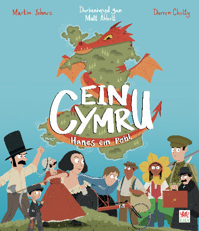Clawr llyfr / Book cover: Ein Cymru: Hanes Ein Pobl