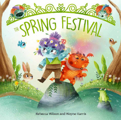 Clawr llyfr / Book cover: The Spring Festival