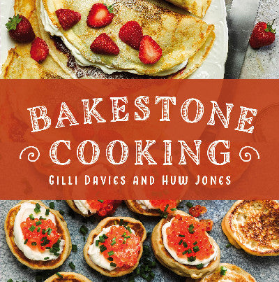 Clawr llyfr / Book cover: Bakestone Cooking
