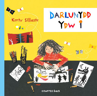 Clawr llyfr / Book cover: Darlunydd Ydw i