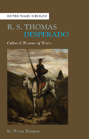 Clawr y llyfr: R. S. Thomas, Desperado / Book cover: R. S. Thomas, Desperado