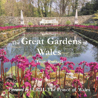 Clawr llyfr / Book cover: The Great Gardens of Wales