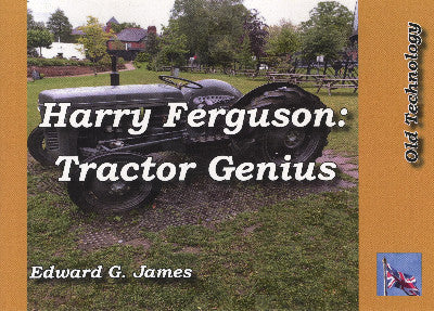 Clawr llyfr / Book cover: Harry Ferguson - Tractor Genius